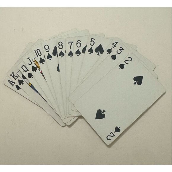 Rare New In Case 1960s Disneyland Deck Playing Cards Castle Plastic With Case - Picture 7 of 9